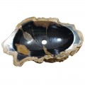 Vasque bois fossilisé n°47 - Taille M