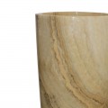 Vasque colonne cylindrique pierre d'onyx n°01