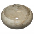 Vasque ronde donut pierre naturelle d'onyx Ø40cm n°04