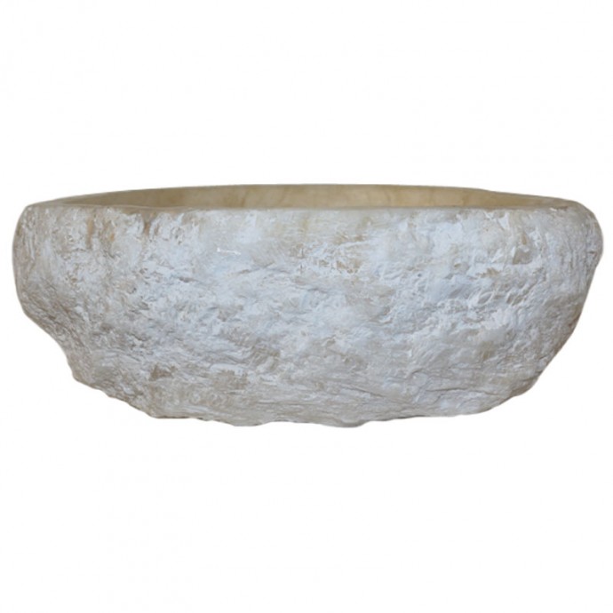 Vasque onyx naturel brut n°7-W - Taille M