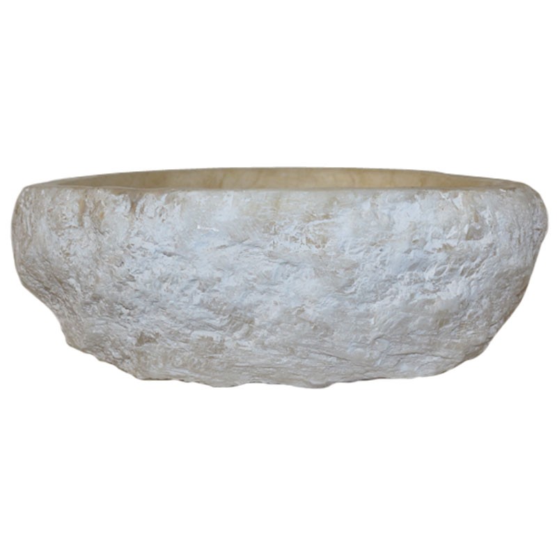 Vasque onyx naturel brut n°7-W - Taille M