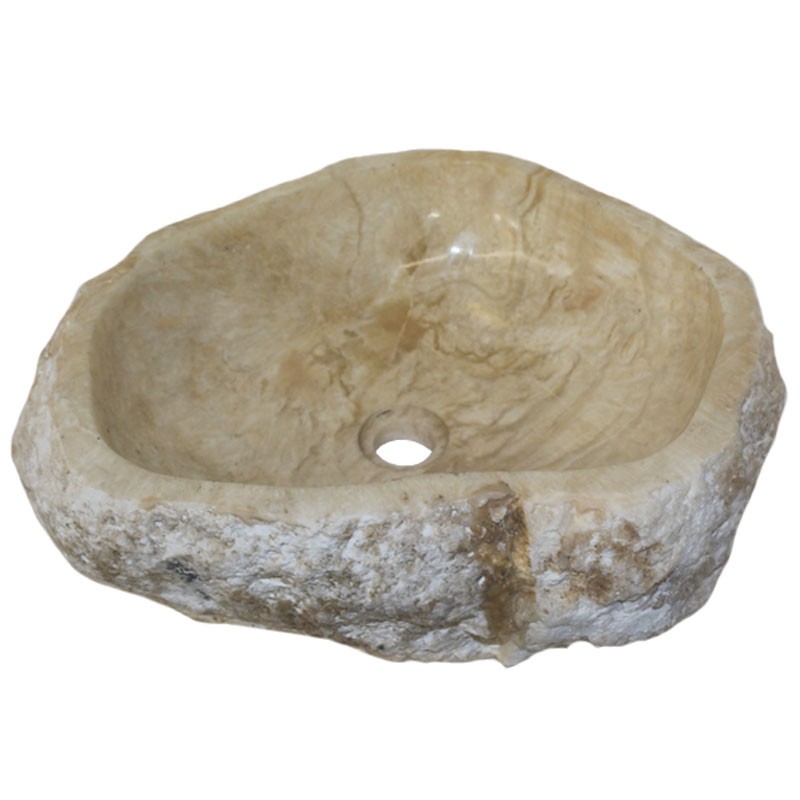 Vasque onyx naturel brut n°9-W - Taille M