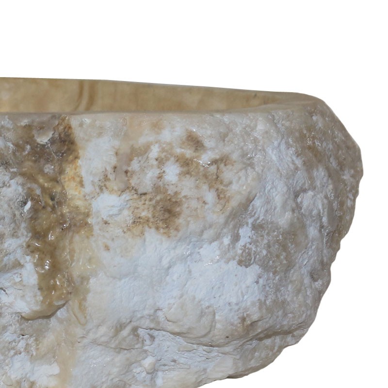 Vasque onyx naturel brut n°9-W - Taille M
