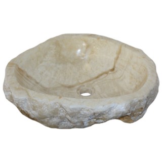 Vasque onyx naturel brut n°11-W - Taille M