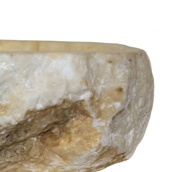 Vasque onyx naturel brut n°11-W - Taille M