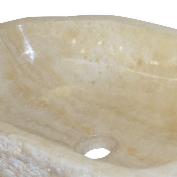 Vasque onyx naturel brut n°12-W - Taille M