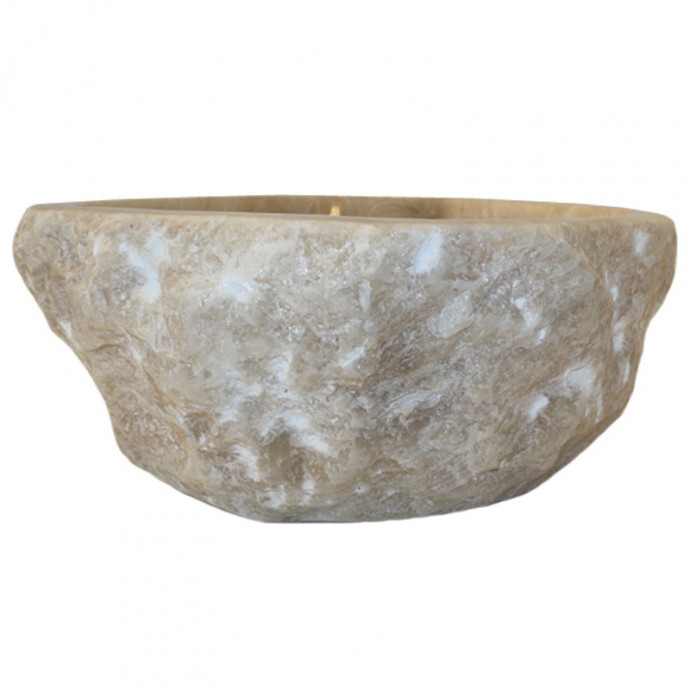 Lave-mains onyx naturel brut n°8-W - Taille S