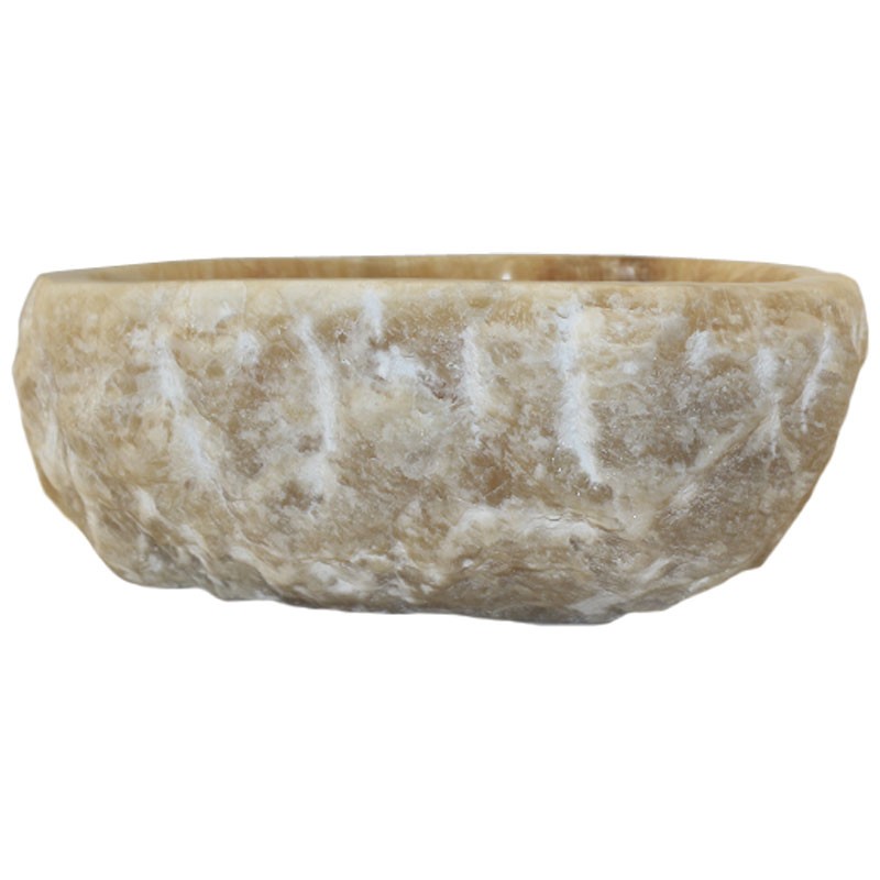 Lave-mains onyx naturel brut n°06-Y - Taille S