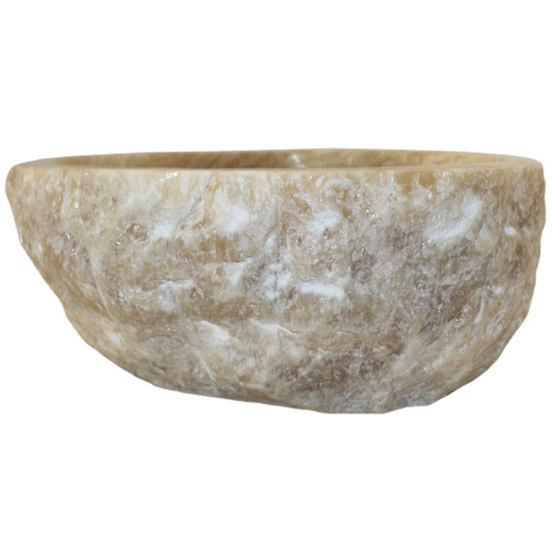 Lave-mains onyx naturel brut n°7-Y - Taille S