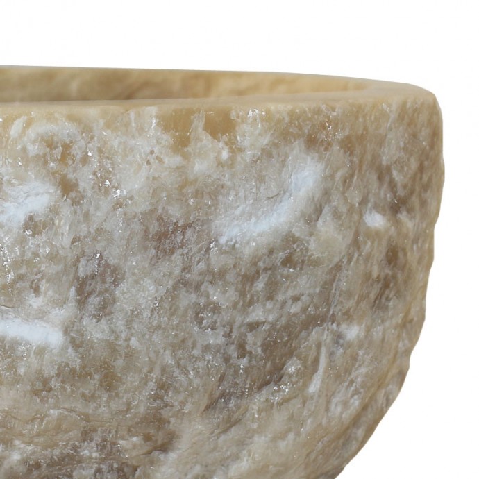 Lave-mains onyx naturel brut n°7-Y - Taille S