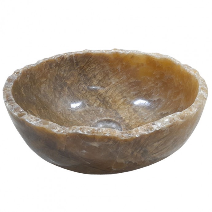 Lave-mains onyx naturel lisse n°10 - Taille S