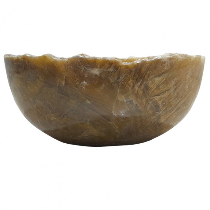 Lave-mains onyx naturel lisse n°10 - Taille S