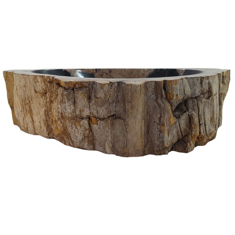 Vasque bois fossilisé n°48 - Taille M