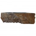 Vasque bois fossilisé n°50 - Taille M
