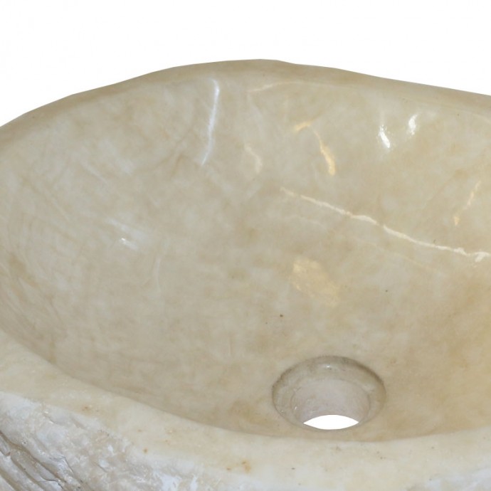 Vasque onyx naturel brut n°05-W - Taille M