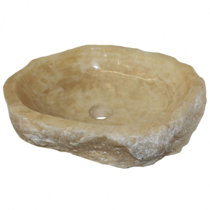 Vasque onyx naturel brut n°06-Y - Taille M