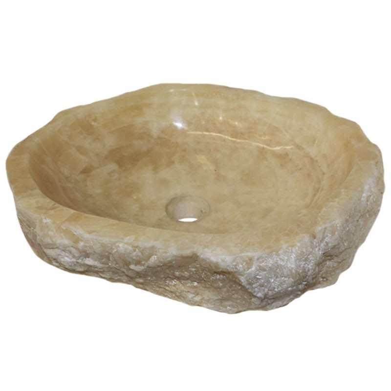 Vasque onyx naturel brut n°06-Y - Taille M