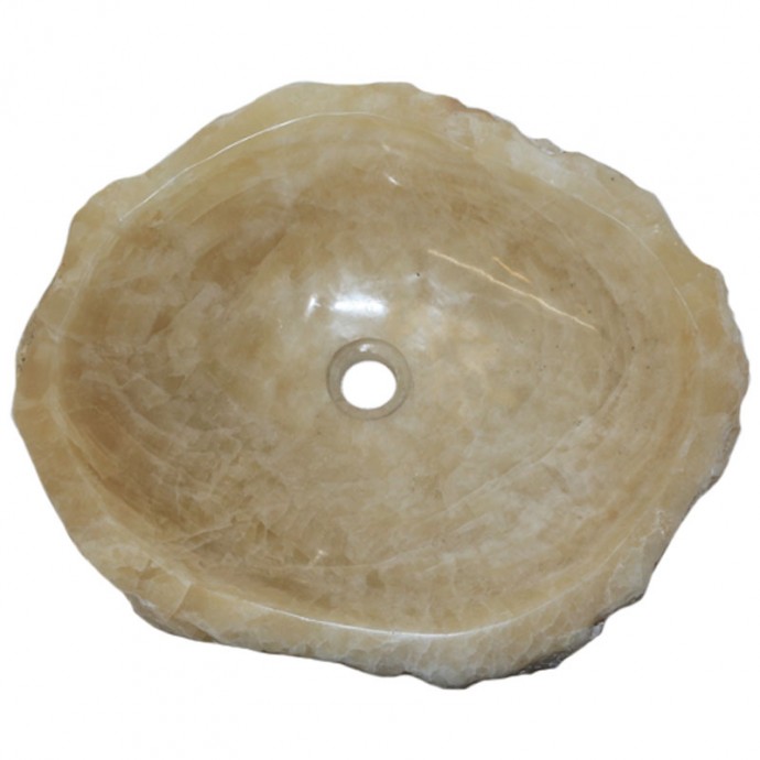 Vasque onyx naturel brut n°06-Y - Taille M