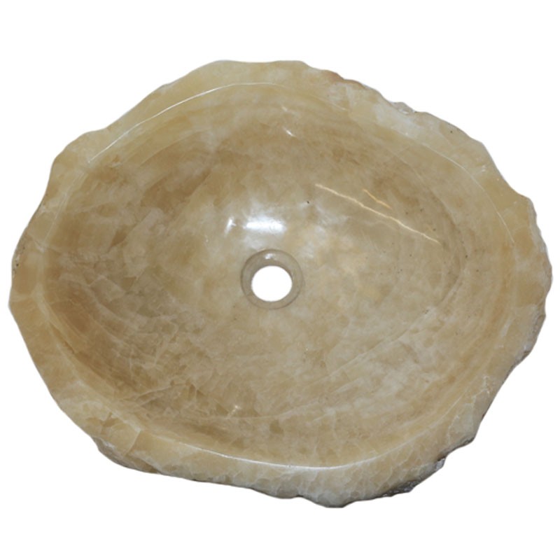 Vasque onyx naturel brut n°06-Y - Taille M