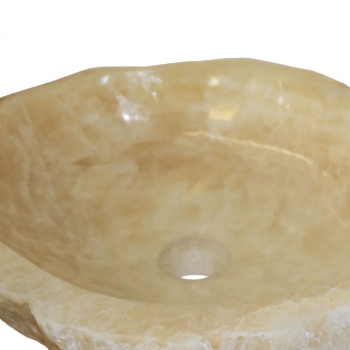 Vasque onyx naturel brut n°06-Y - Taille M
