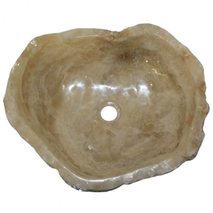 Vasque onyx naturel brut n°04-Y - Taille M