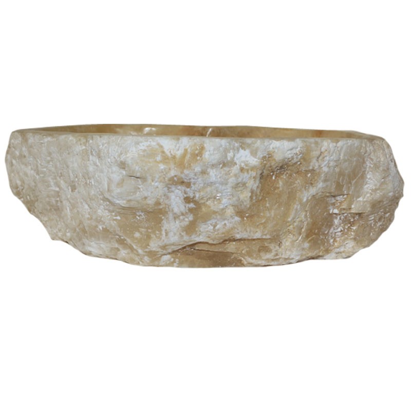 Vasque onyx naturel brut n°04-Y - Taille M
