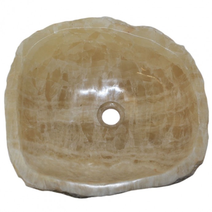 Vasque onyx naturel brut n°03-Y - Taille M