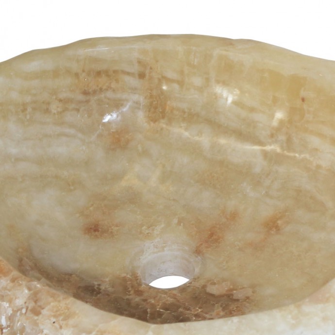Vasque onyx naturel brut n°11-Y - Taille M