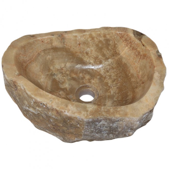 Lave-mains onyx naturel brut n°10-Y - Taille S