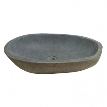 Vasque à poser pierre n°05 - Taille L Vasque à poser pierre n°05 - Taille L