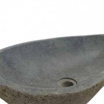 Vasque à poser pierre n°07 - Taille L Vasque à poser pierre n°07 - Taille L