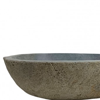 Vasque à poser pierre n°07 - Taille L Vasque à poser pierre n°07 - Taille L