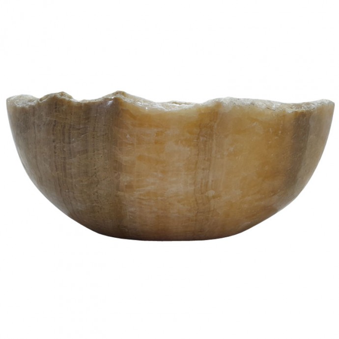 Lave-mains onyx naturel lisse n°06 - Taille S