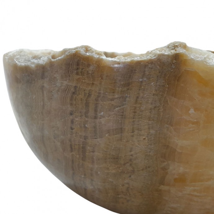 Lave-mains onyx naturel lisse n°06 - Taille S