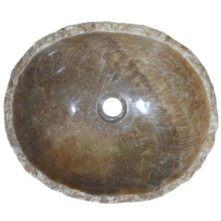 Lave-mains onyx naturel lisse n°14- Taille S