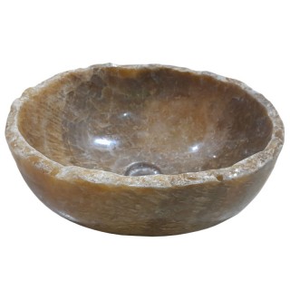 Lave-mains onyx naturel lisse n°14- Taille S