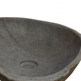 Vasque en pierre de rivière n°201 - Taille M
