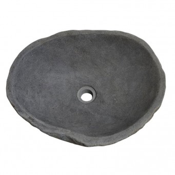 Vasque en pierre de rivière n°202 - Taille M