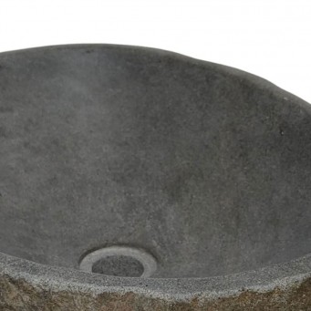 Vasque en pierre de rivière n°202 - Taille M