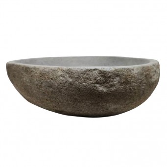 Vasque en pierre de rivière n°203 - Taille M