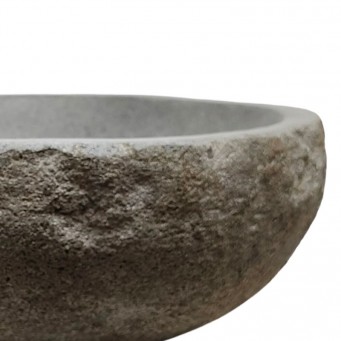 Vasque en pierre de rivière n°203 - Taille M