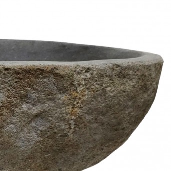 Vasque en pierre de rivière n°204 - Taille M