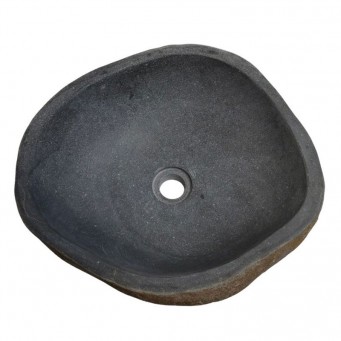 Vasque en pierre de rivière n°205 - Taille M