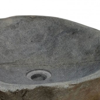 Vasque en pierre de rivière n°206 - Taille M