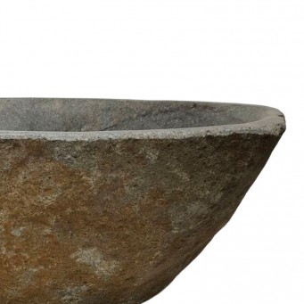 Vasque en pierre de rivière n°206 - Taille M