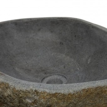 Vasque en pierre de rivière n°207 - Taille M