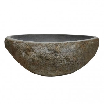 Vasque en pierre de rivière n°208 - Taille M