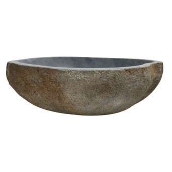 Vasque en pierre de rivière n°209 - Taille M