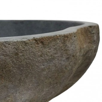 Vasque en pierre de rivière n°209 - Taille M