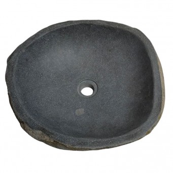 Vasque en pierre de rivière n°210 - Taille M